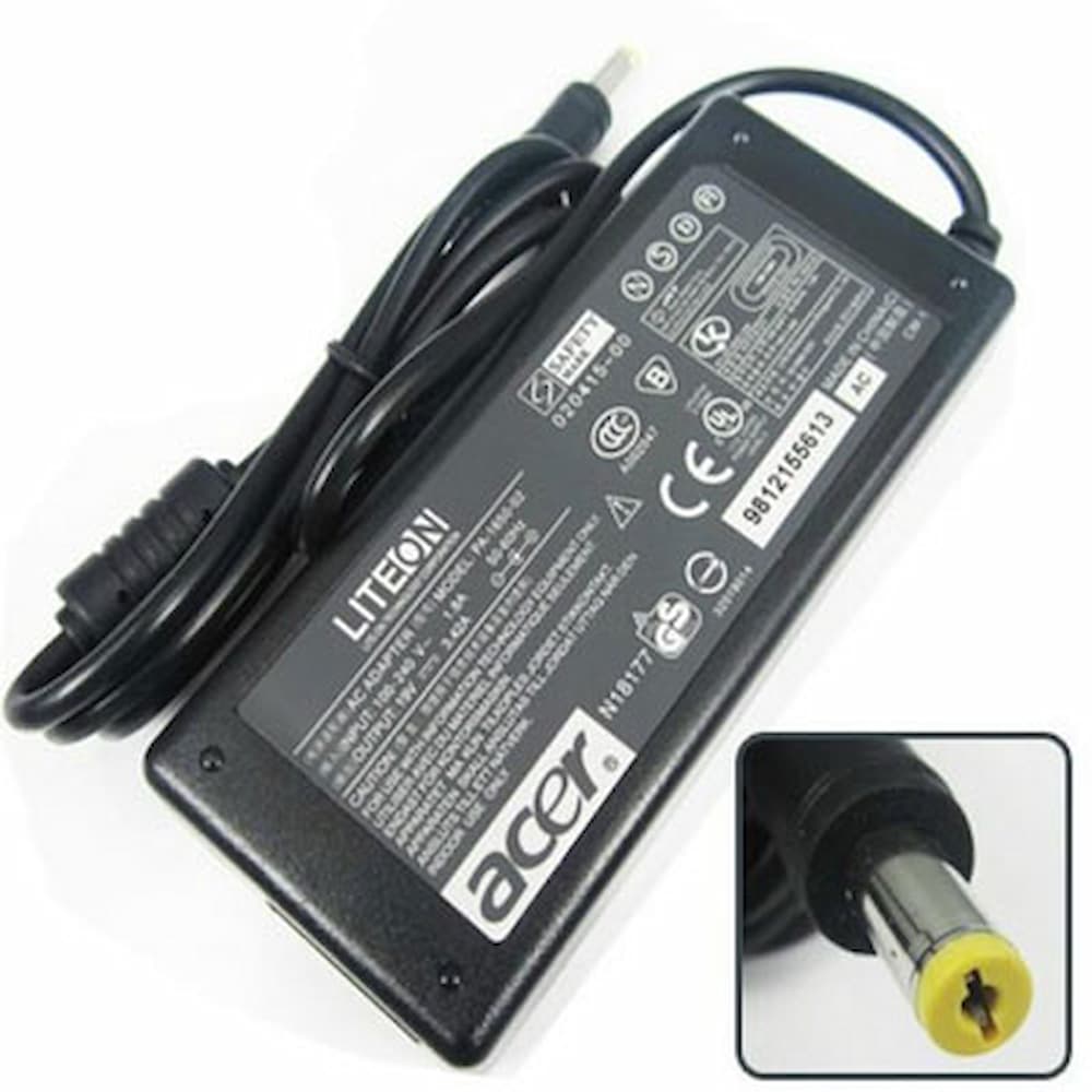 	ACER LITEON PA-1700-02 BIG PIN AC ADAPTER 19V - 3.42A