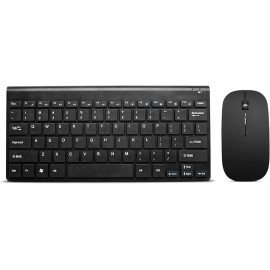 TechRebellion Wireless Keyboard & Mouse Combo