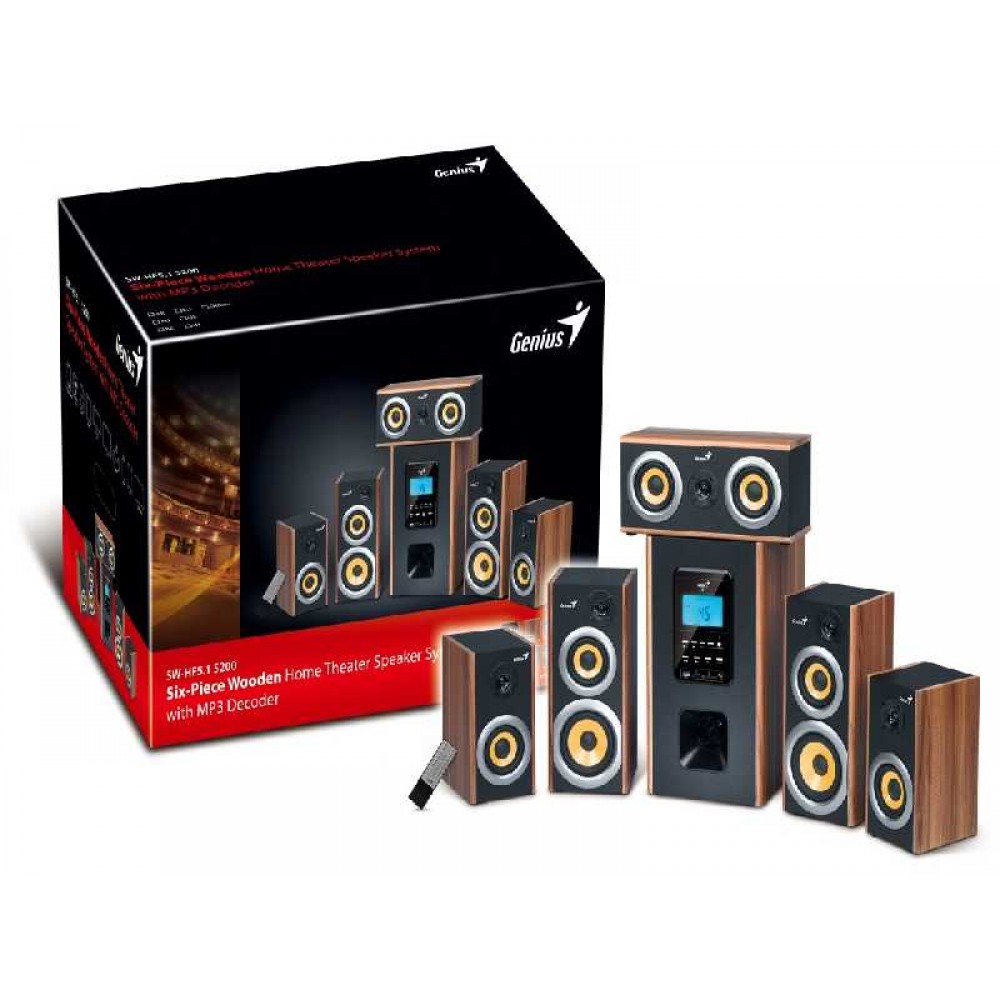 Genius SW-HF5.1 5200 Speaker