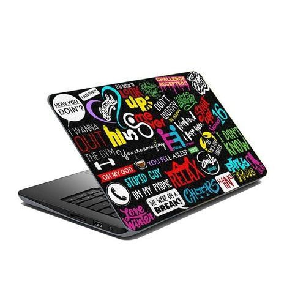 5 IN 1 Laptop Sticker