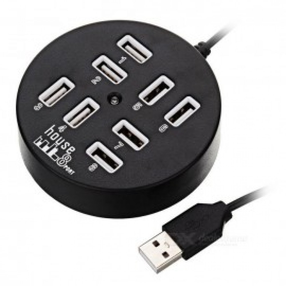 HI-SPEED 8 PORT 2.0 USB HUB 60CM