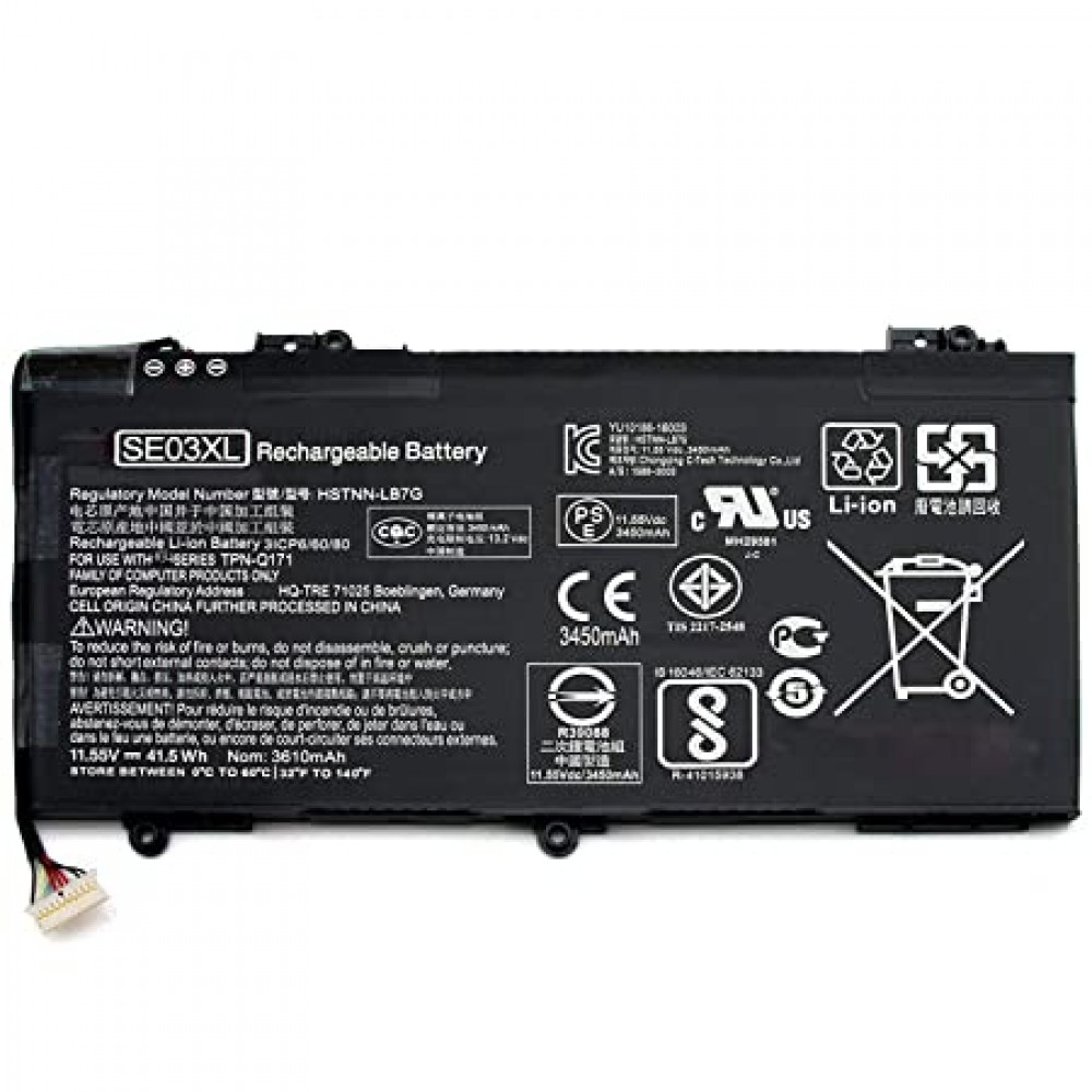	HP SE03XL INTERNAL BATTERY