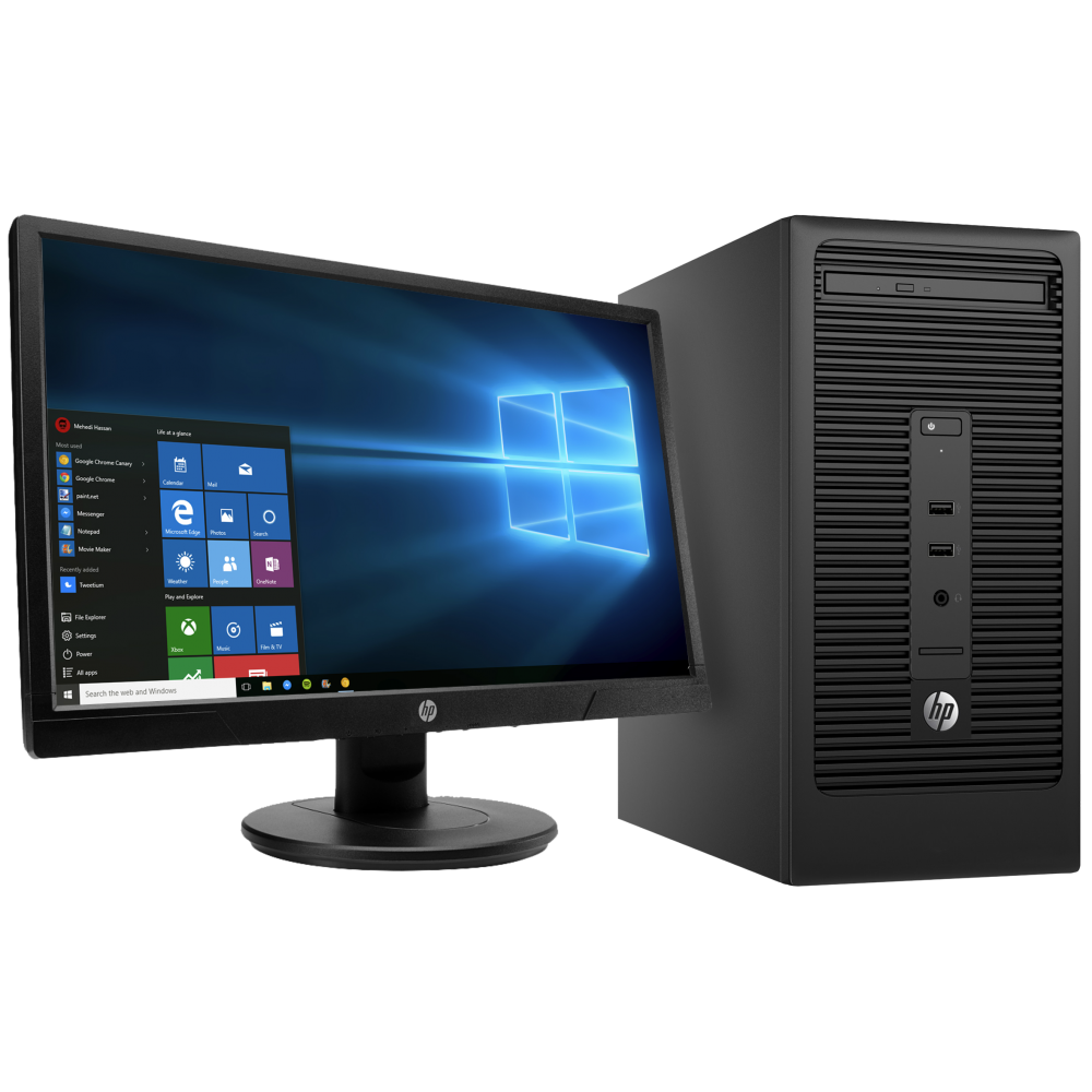  HP 280 G6 MT 6400 Desktop Computer Dual Core 