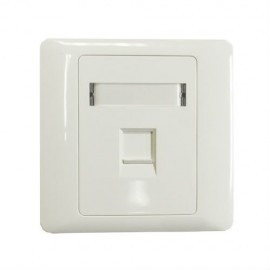 Cat6 Face Plate Single