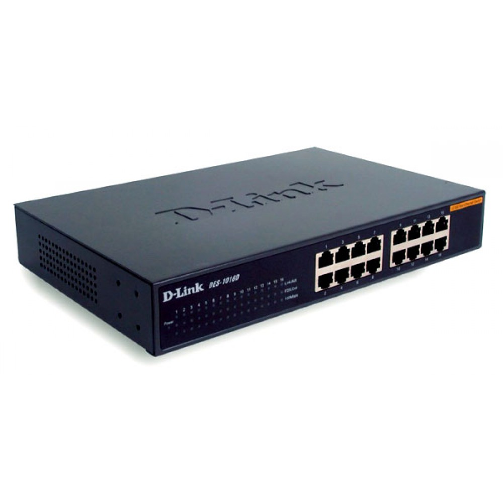 D Link 16 Port Switch