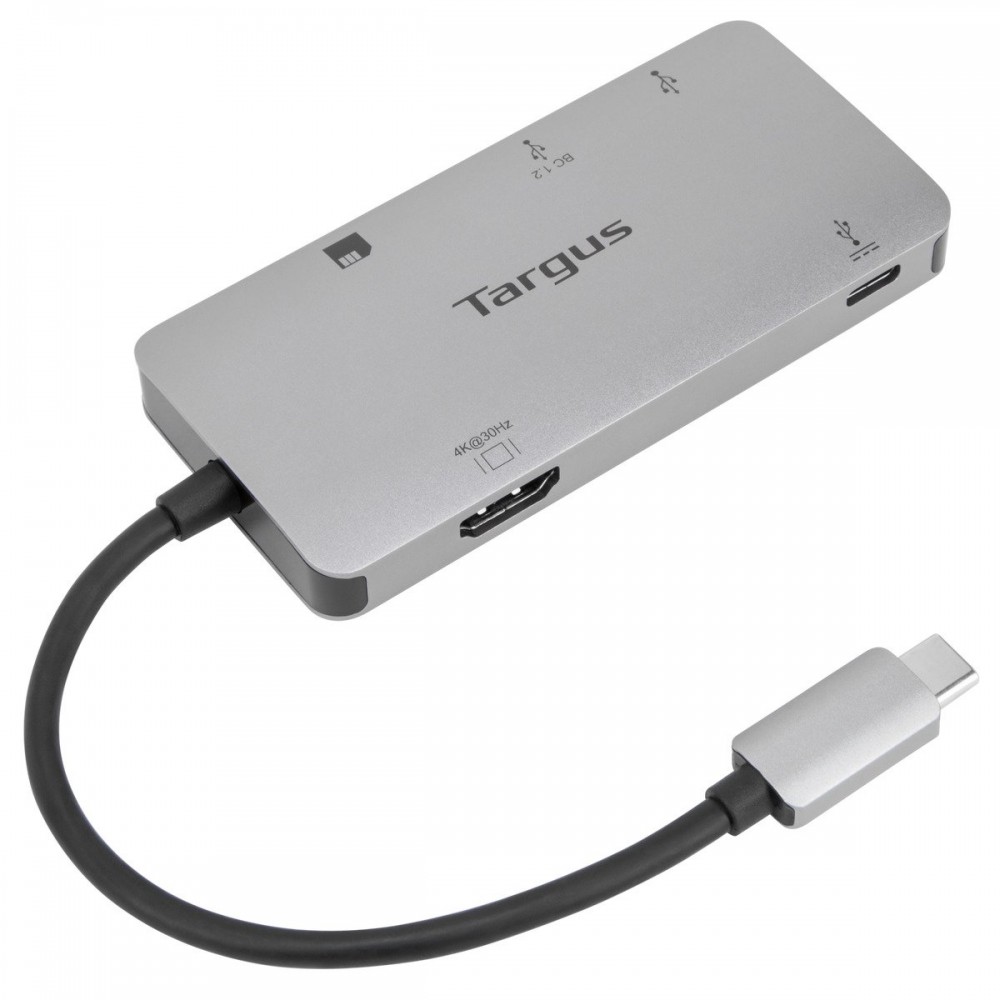TARGUS USB TYPE C TO 4K HDMI / 3*USB-A WITH SD /MICRO SD CARD READER ADAPTER