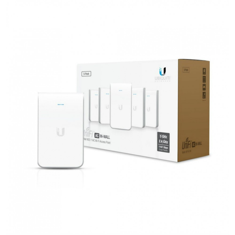 UBIQUITI UAP-AC-IW IN WALL (5 PACK)