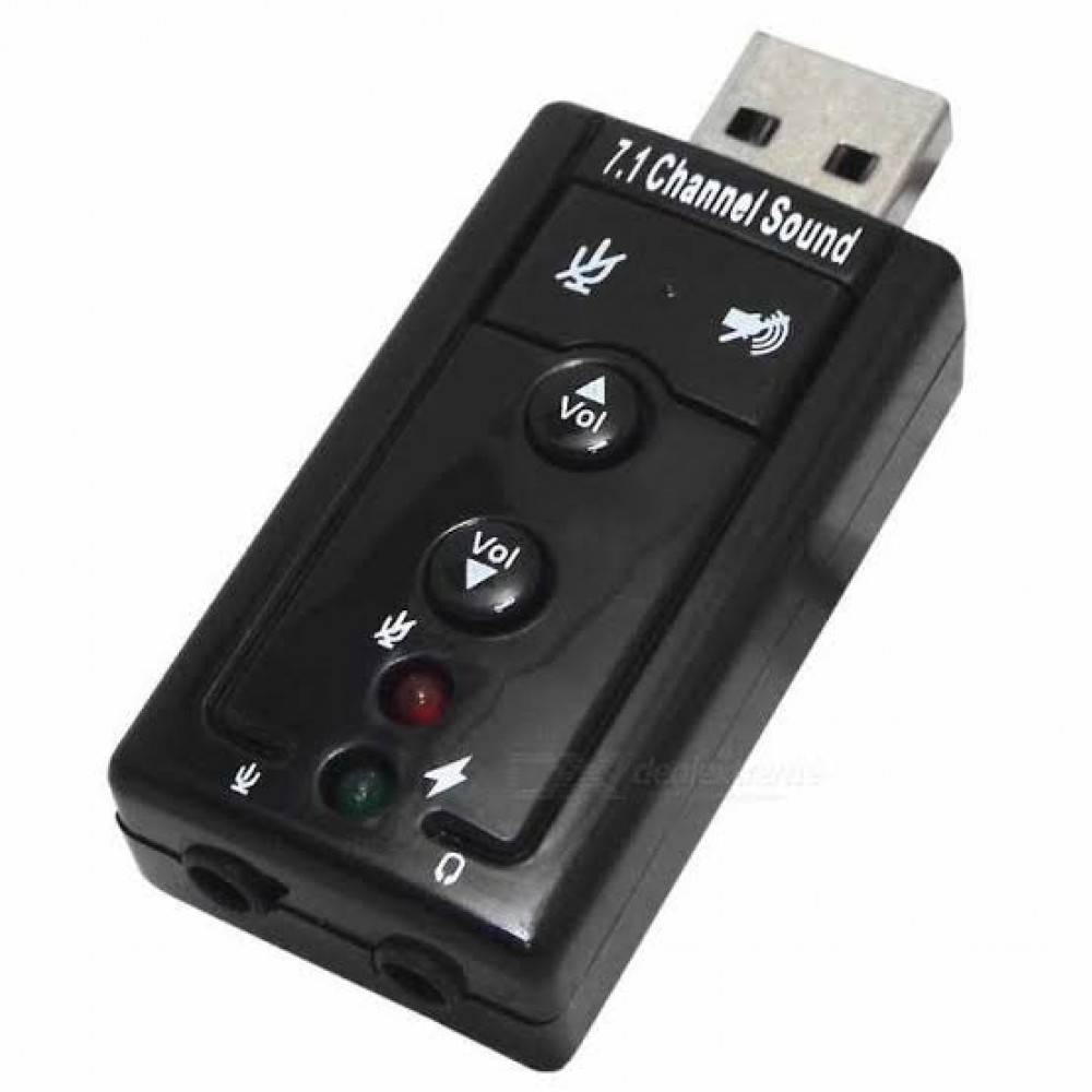 VIRTUAL 7.1 CHANNEL USB SOUND ADAPTER