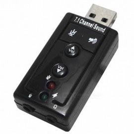 VIRTUAL 7.1 CHANNEL USB SOUND ADAPTER