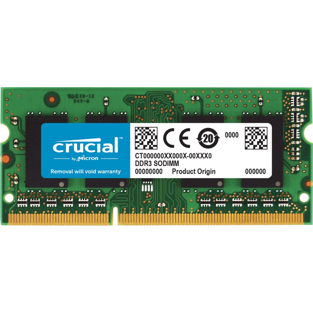 	CRUCIAL 8GB DDR3L LAPTOP RAM