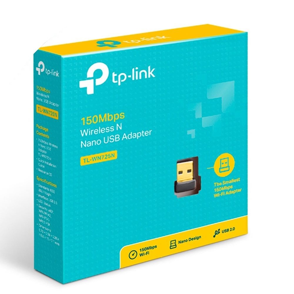 TP-LINK TL-WN725N 150 Mbps WIRELESS N NANO USB ADAPTER