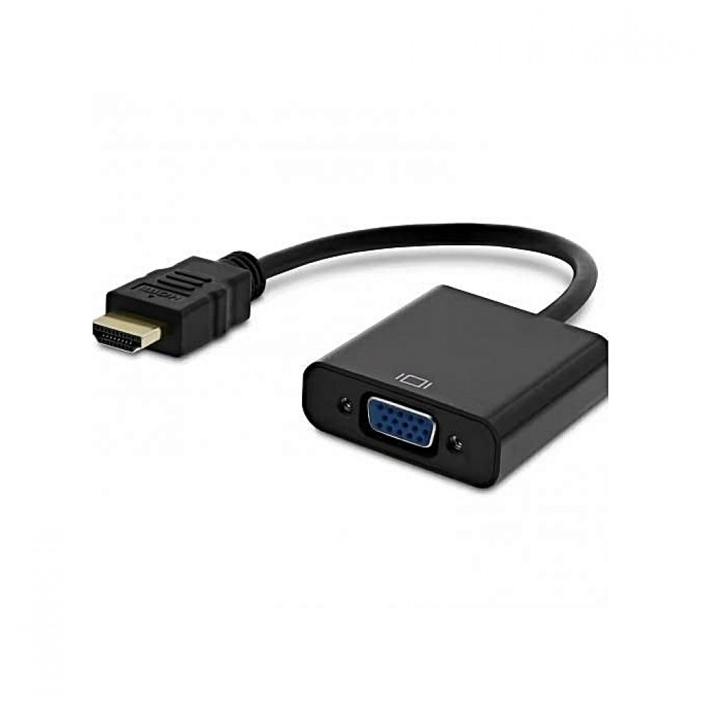UniversalHDMI To VGA Adapter Cable 9.6 Inches In Length
