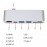 Generic 6 In 1 USB C Hub For MacBook, Ultrabook, Chromebook, PC & USB-C Devices