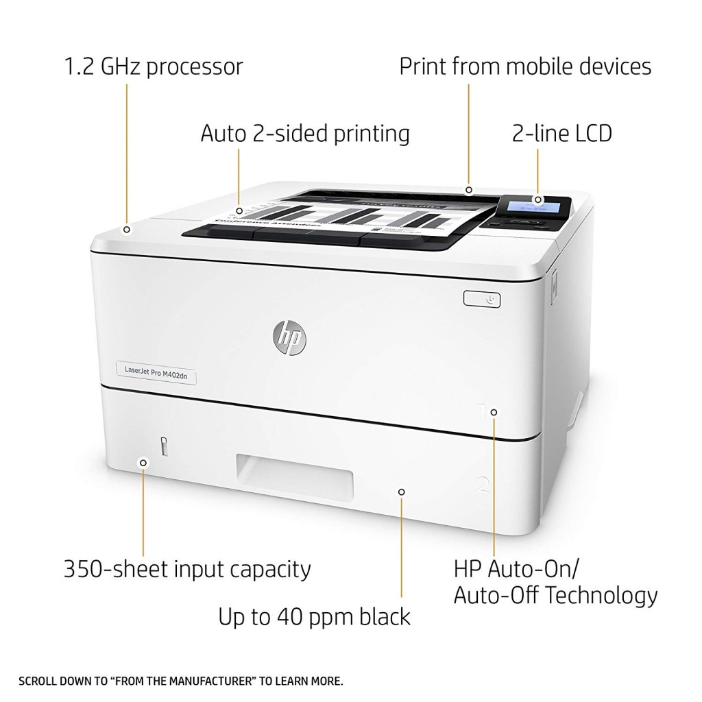 Computer 402 HP LaserJet Pro M402dn - M-402dn