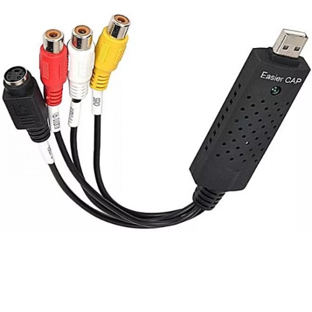 EASIER CAP USB 2.0 VIDEO ADAPTER WITH AUDIO